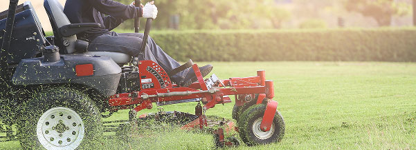 riding lawn mower